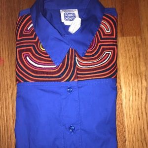 My Name Is Panama short sleeve button up